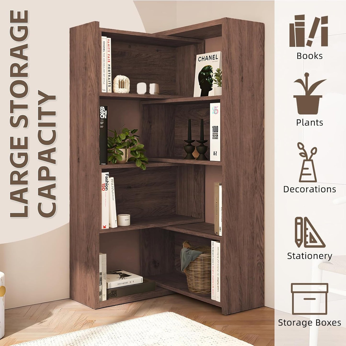FlexiShelf 3-in-1 Expandable Bookcase