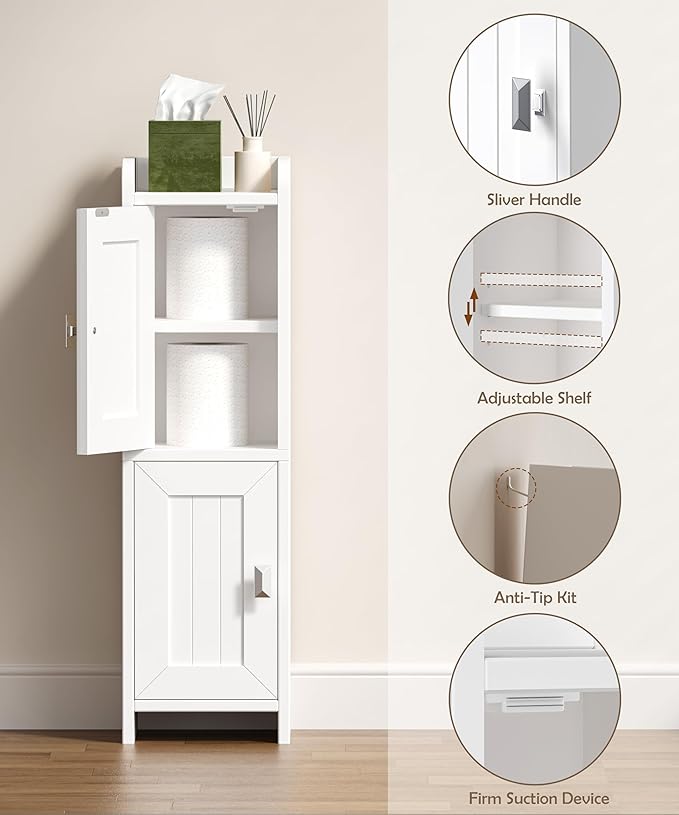 PureNest Bathroom Organizer Cabinet