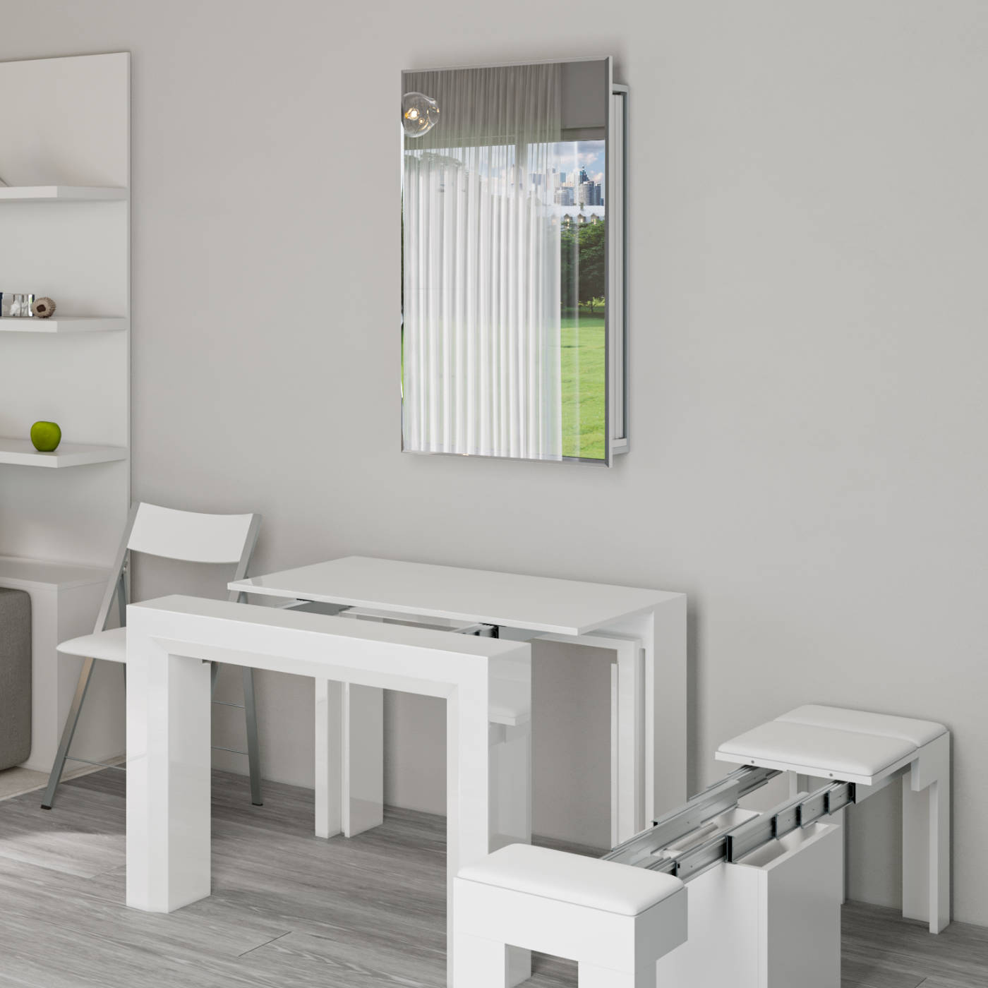 Extendible Transforming Table Seats 12