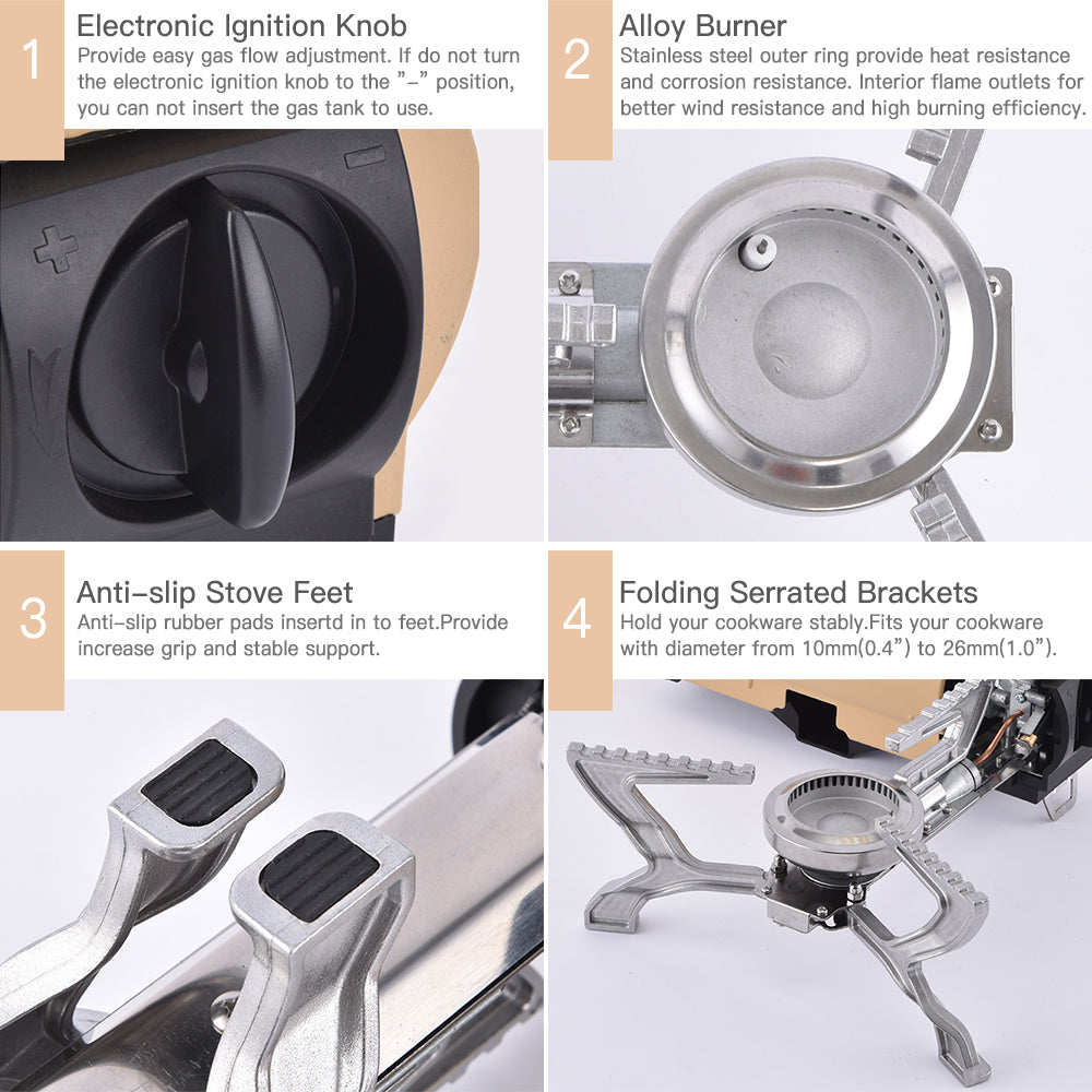 FireFold Mini Outdoor Gas Stove