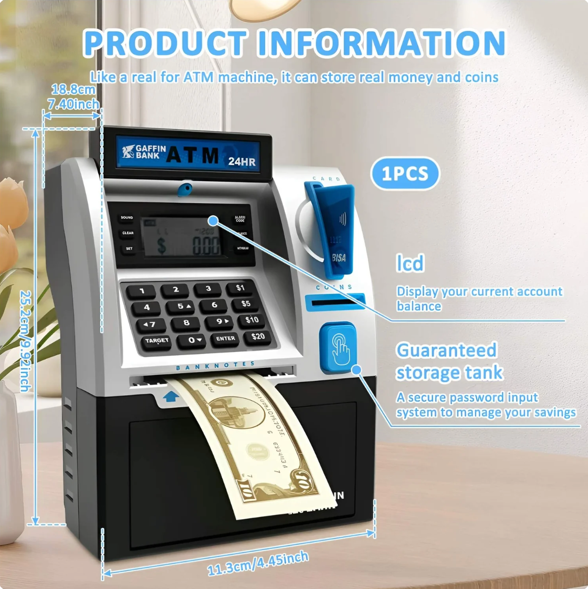 MiniBank Pro: Smart ATM Savings Bank