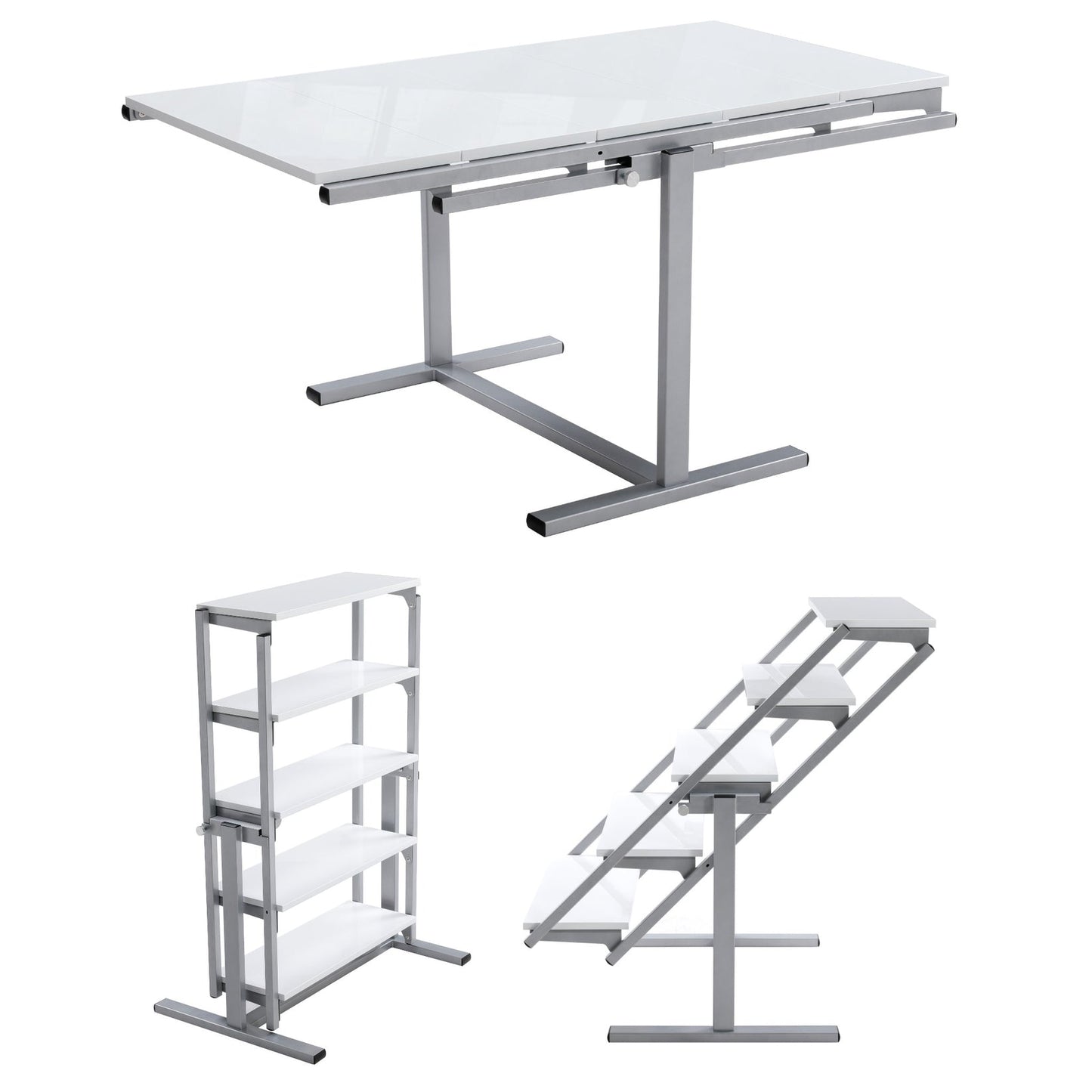 FlipForm Bookshelf Table