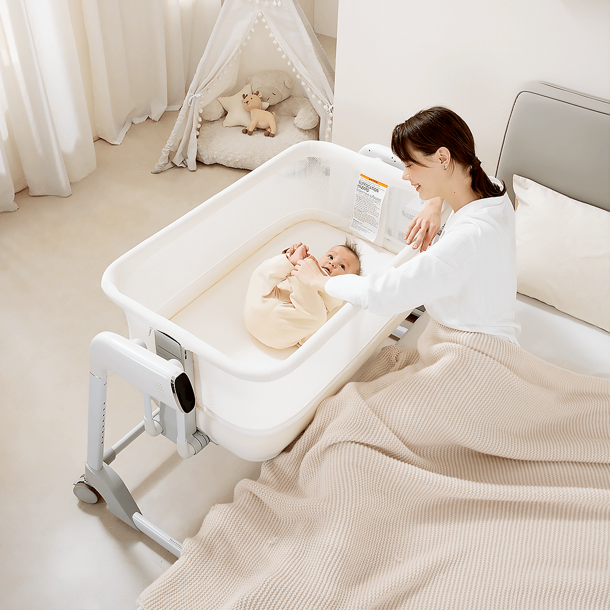 LullaWave Smart Baby Cradle