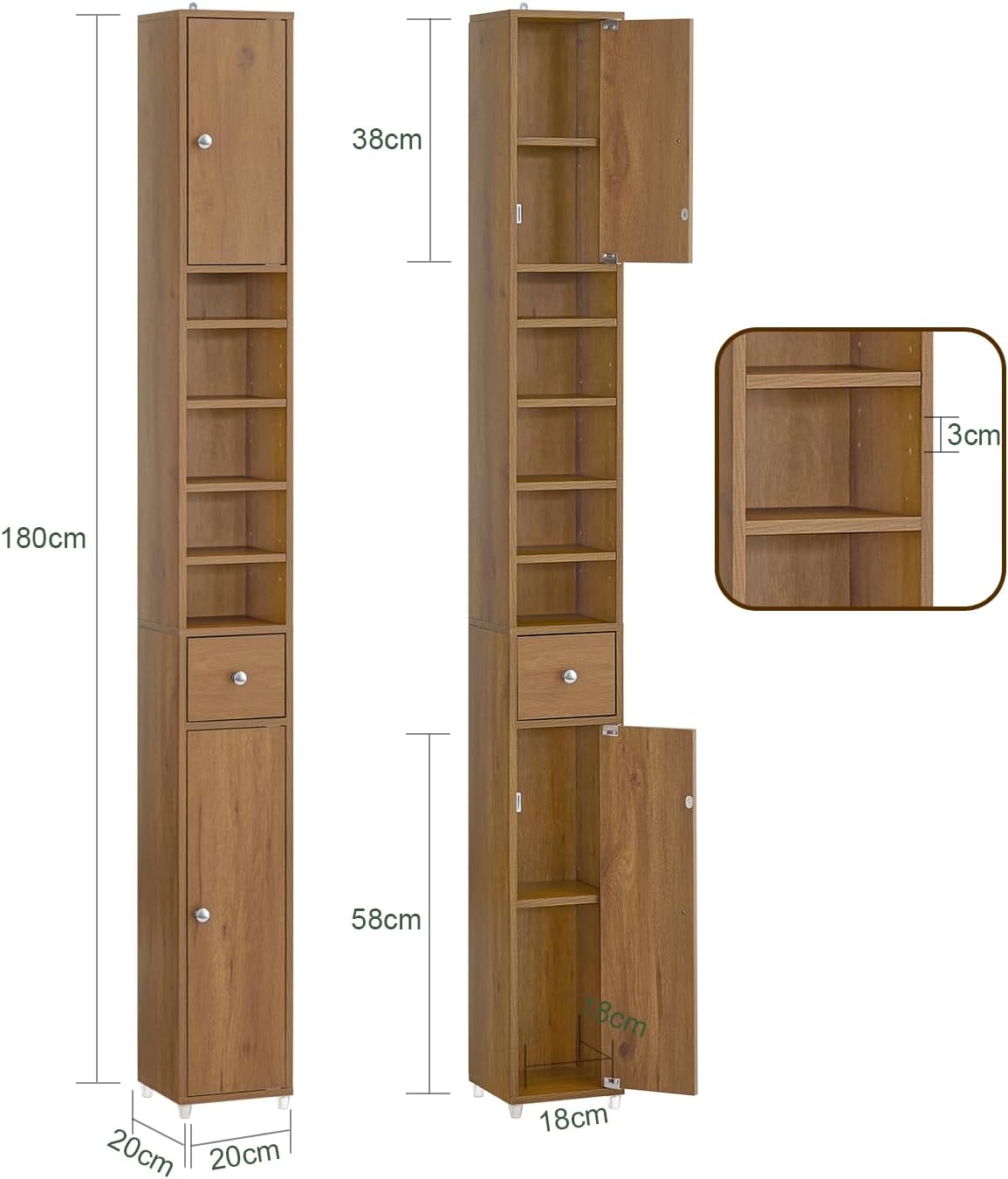 Slimora Bathroom Cabinet