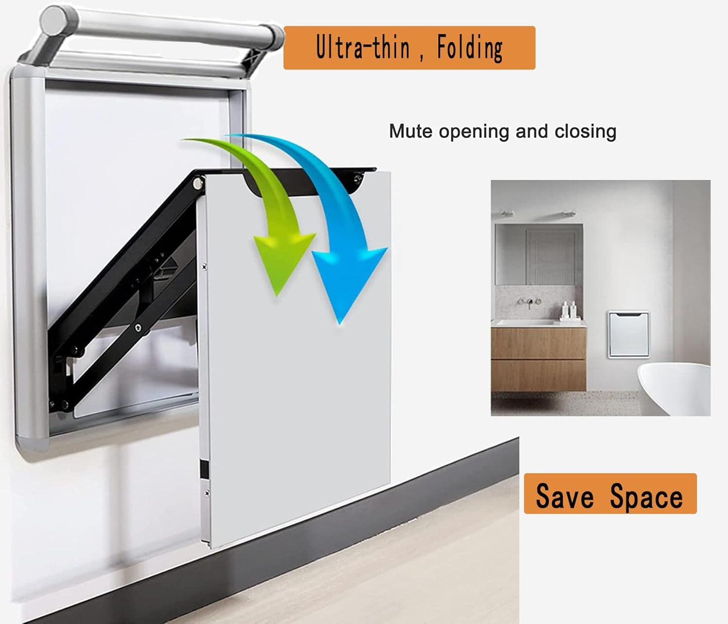 Modern Foldable Wall Seat