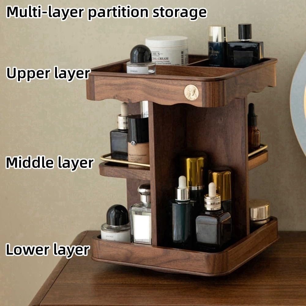 GlowNest Vanity Organizer