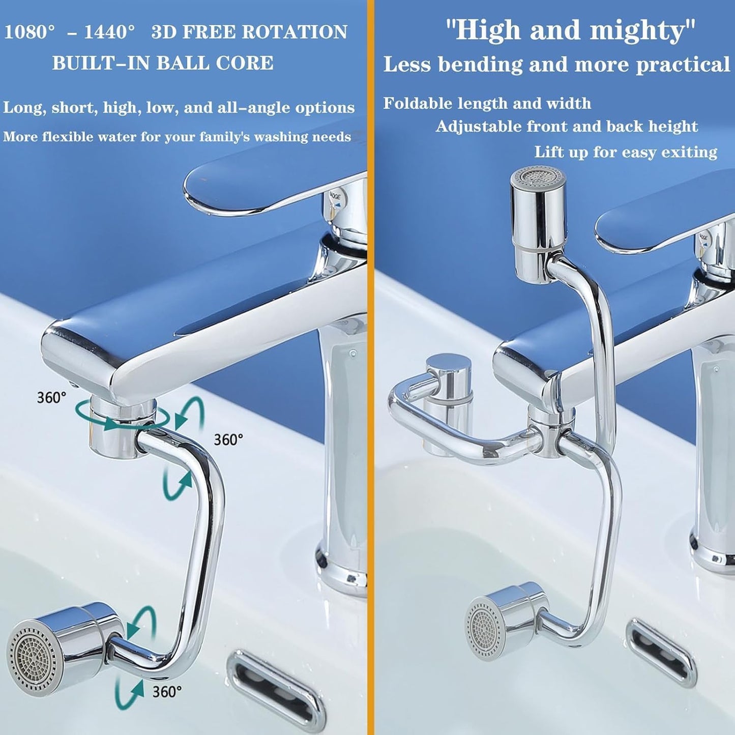 AquaFlex 360 Faucet Extender