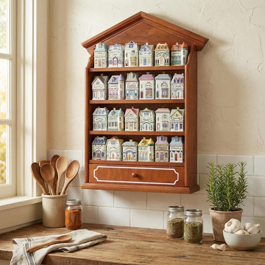 SpiceVillage Wall Storage Rack