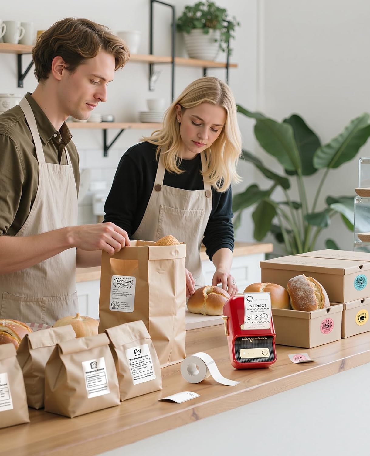 NIIMBOT B21 Bluetooth Label Printer