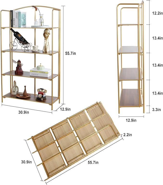 SnapFold 4-Tier Shelf