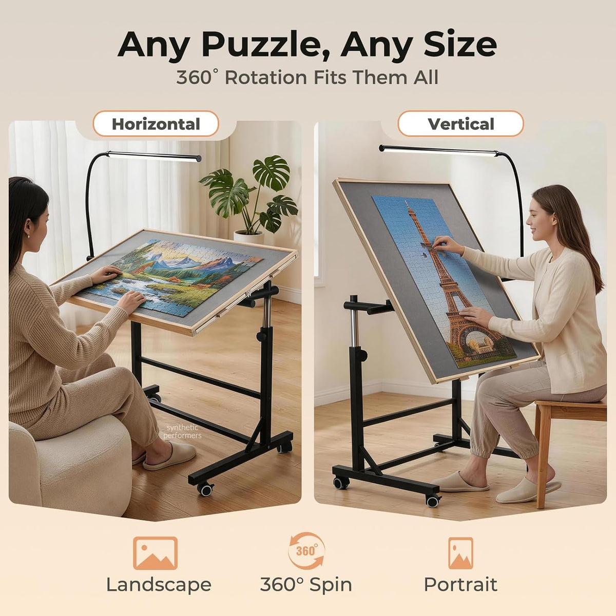 Puzzle Station LED Puzzle Table