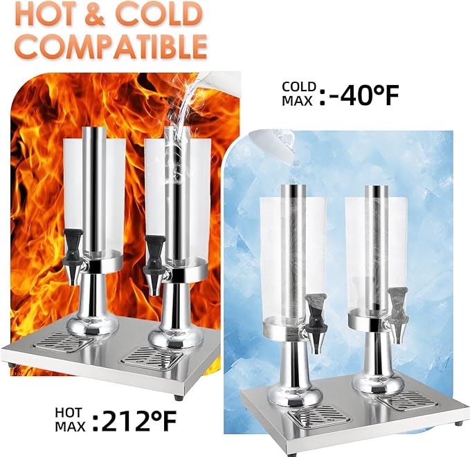 PourCraft Elevated Beverage Dispenser Set