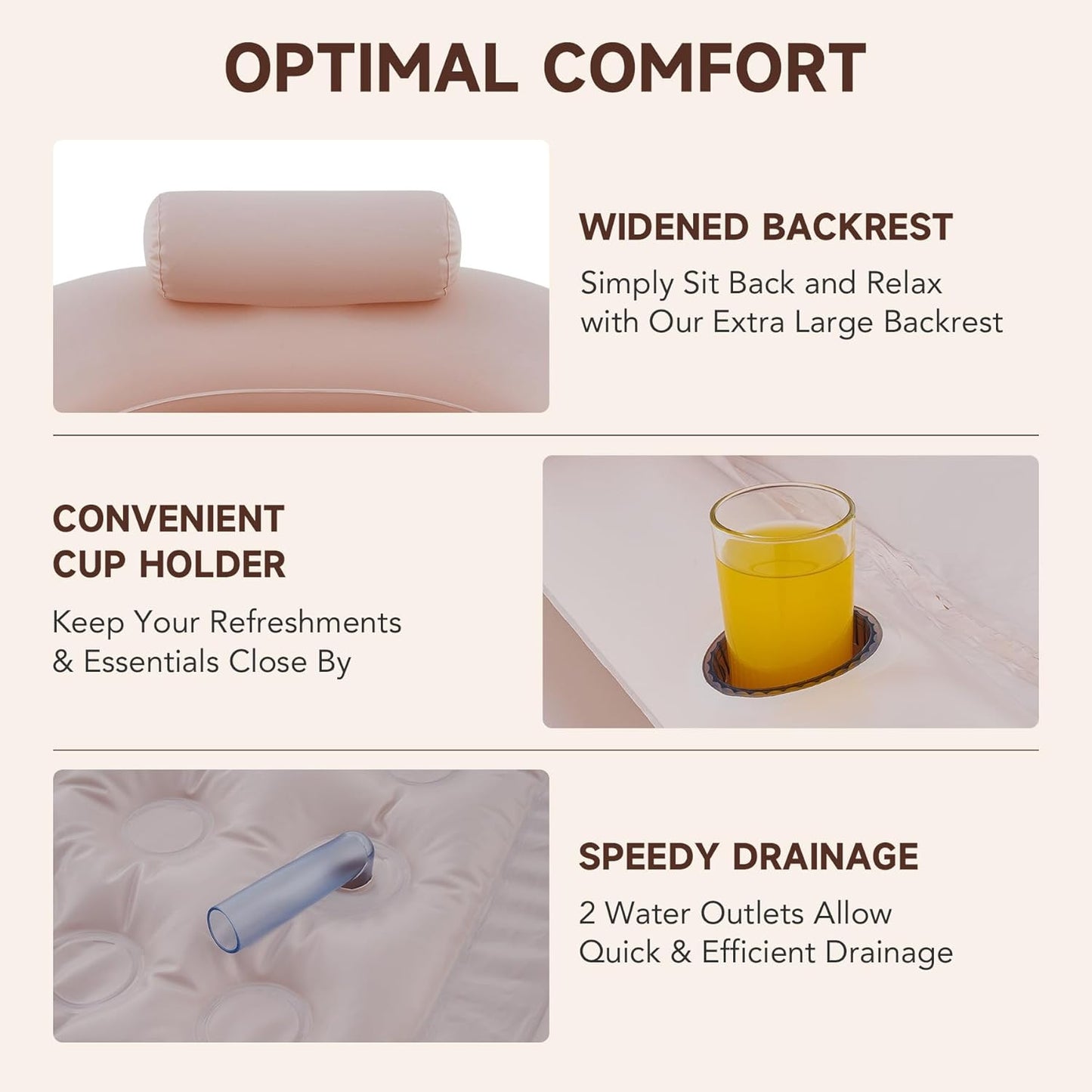 FoldaSoak Portable Spa Tub