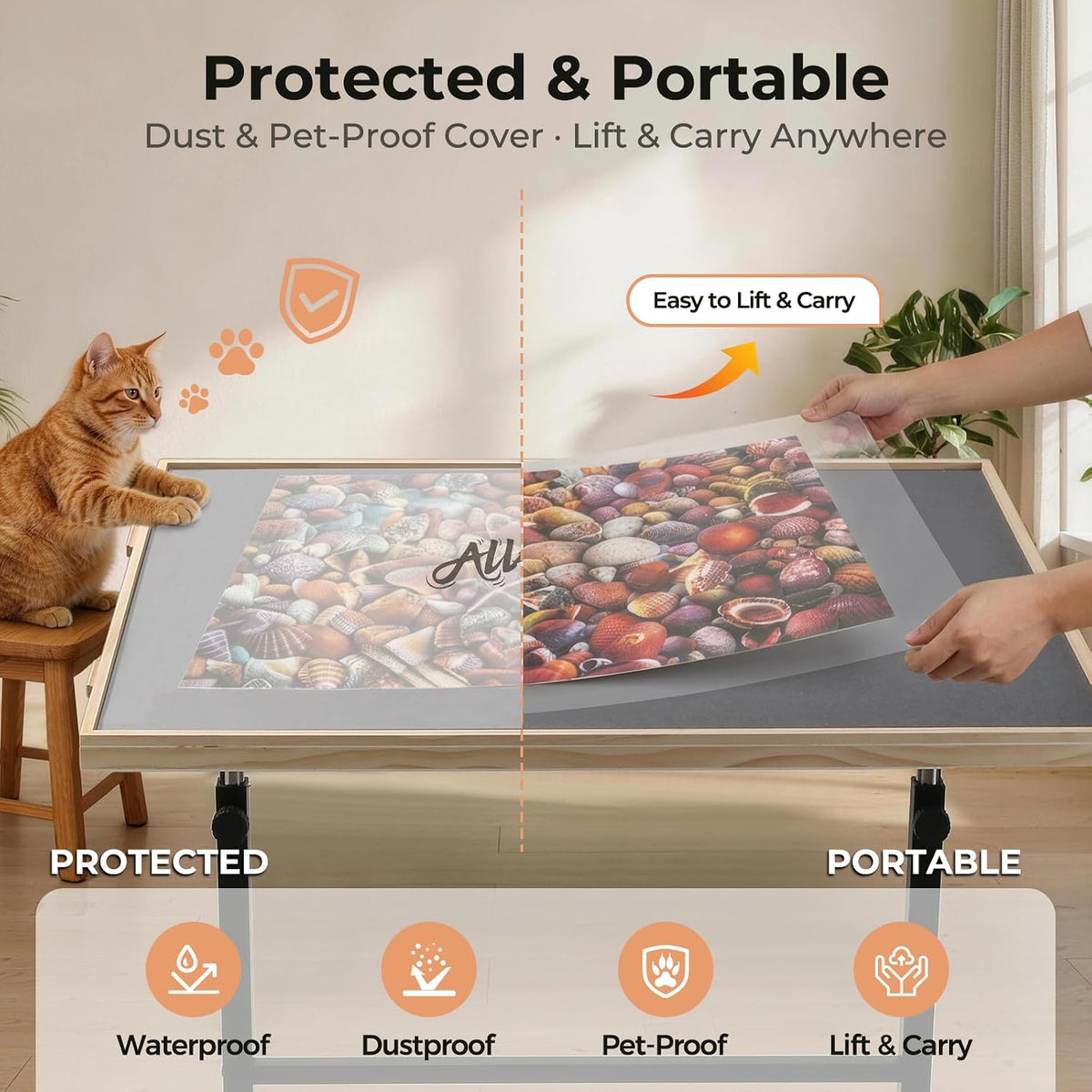 Puzzle Station LED Puzzle Table