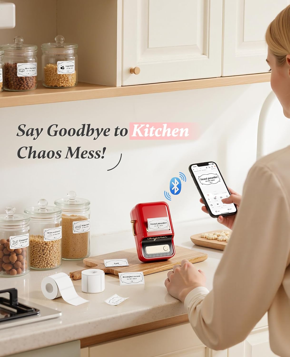 NIIMBOT B21 Bluetooth Label Printer