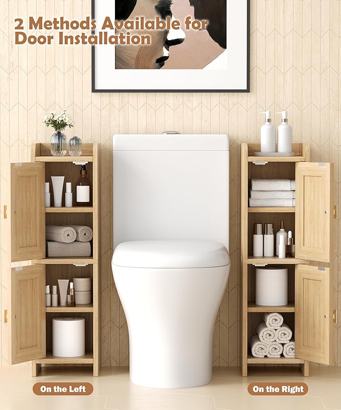 PureNest Bathroom Organizer Cabinet