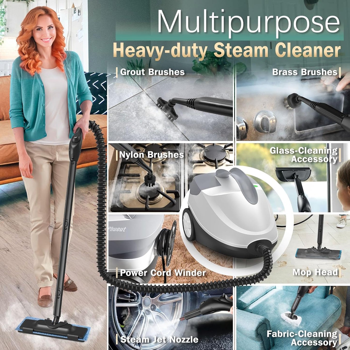 MultiSteam Go - Multipurpose Steam Cleaner
