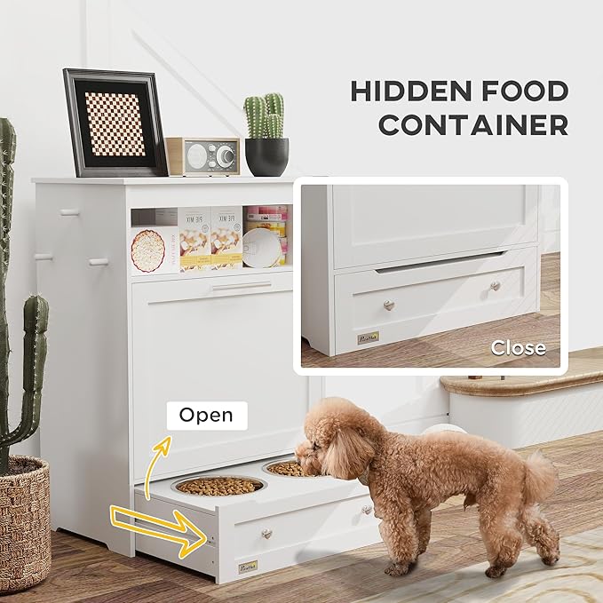 PetFeast Elevated Feeding & Storage Station