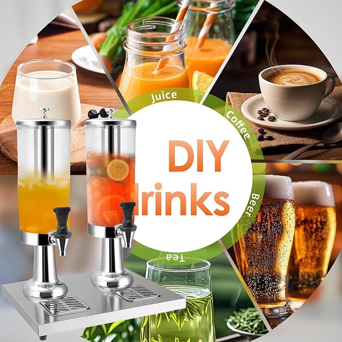 PourCraft Elevated Beverage Dispenser Set