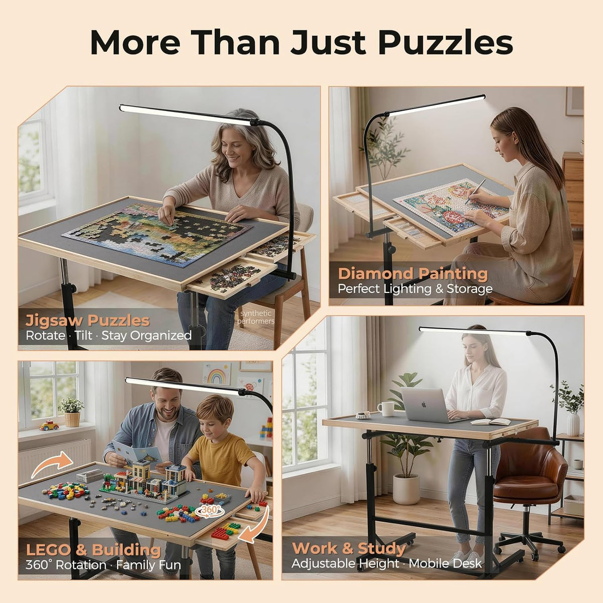 Puzzle Station LED Puzzle Table