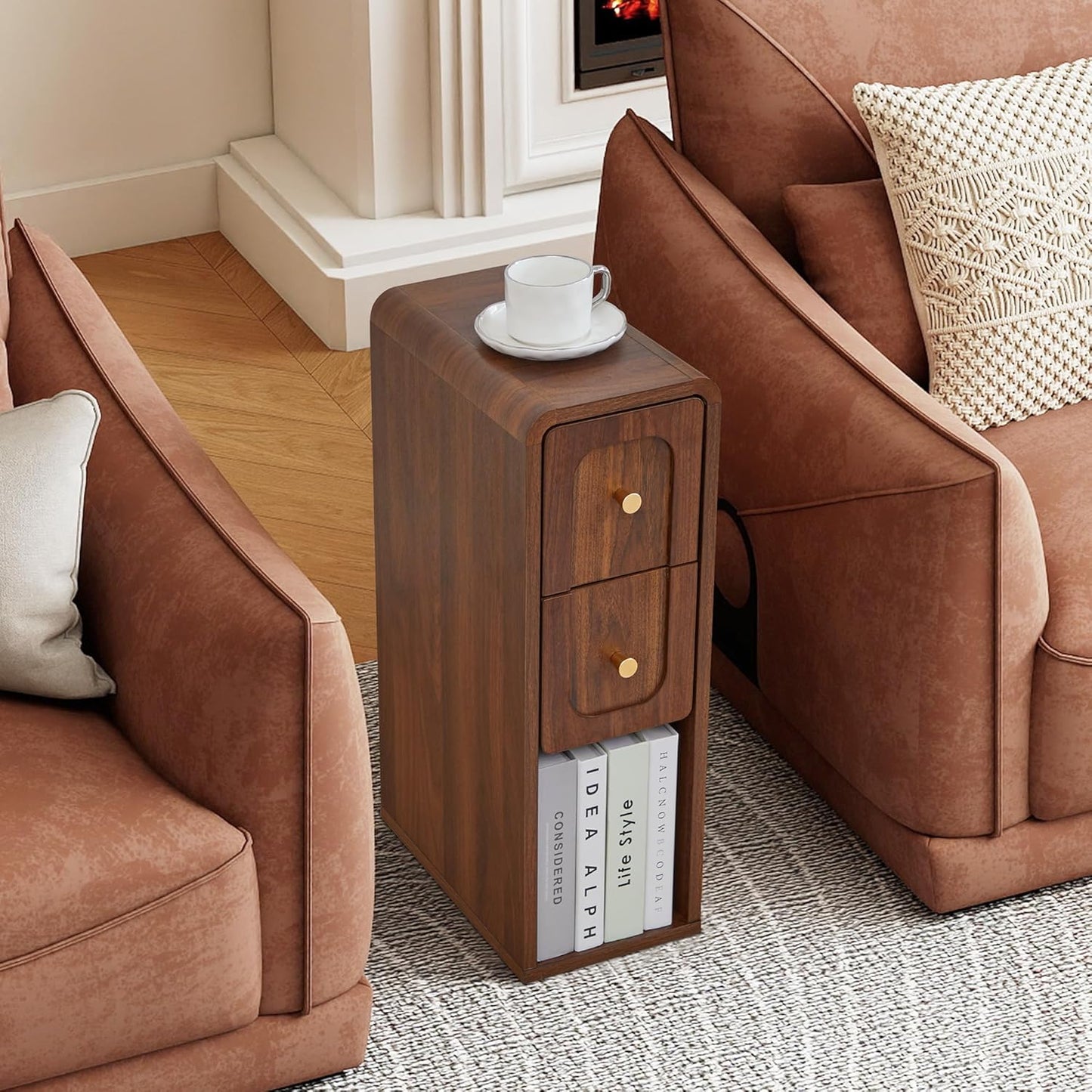 SlimNest Console Storage Table