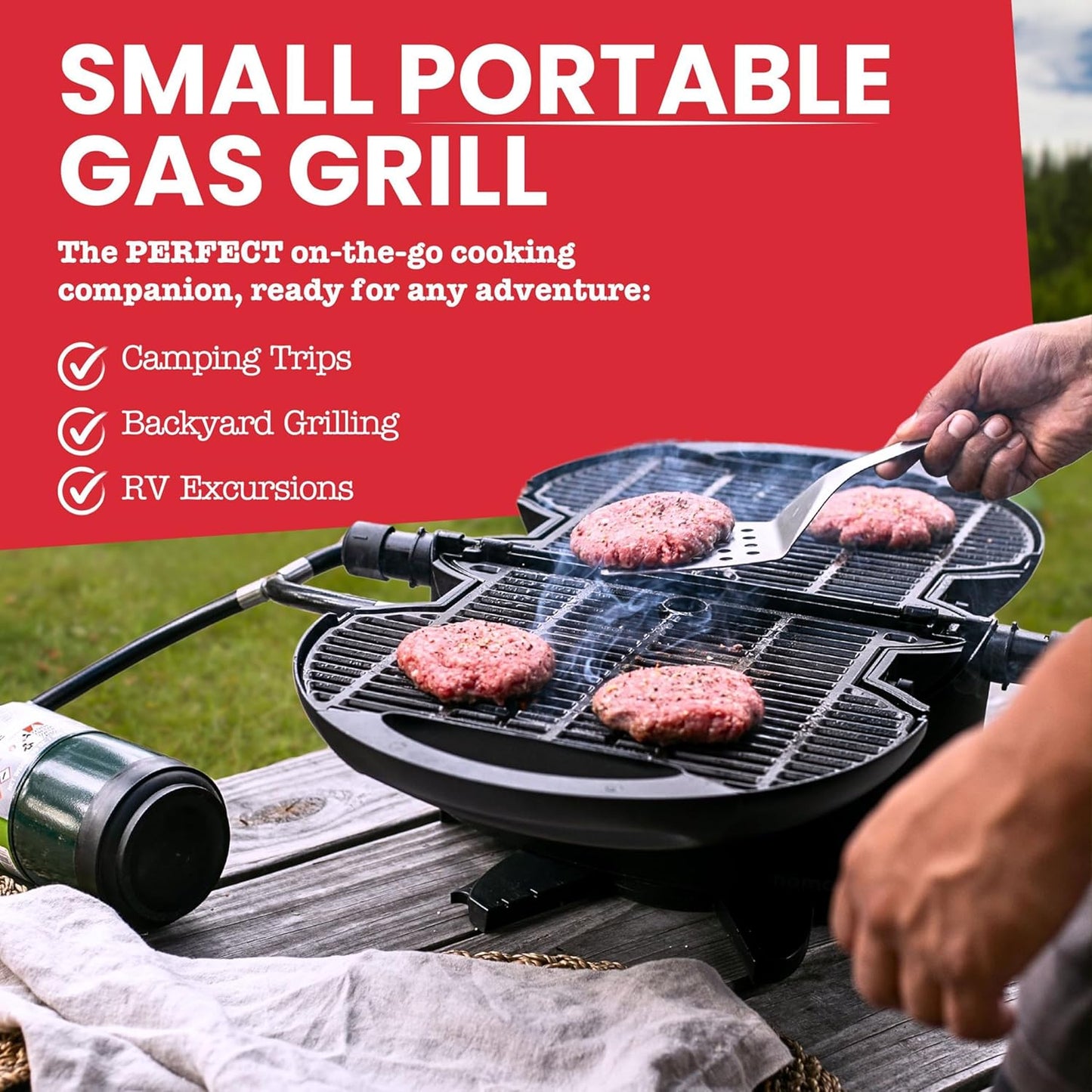 Fold-Up BBQ Grill