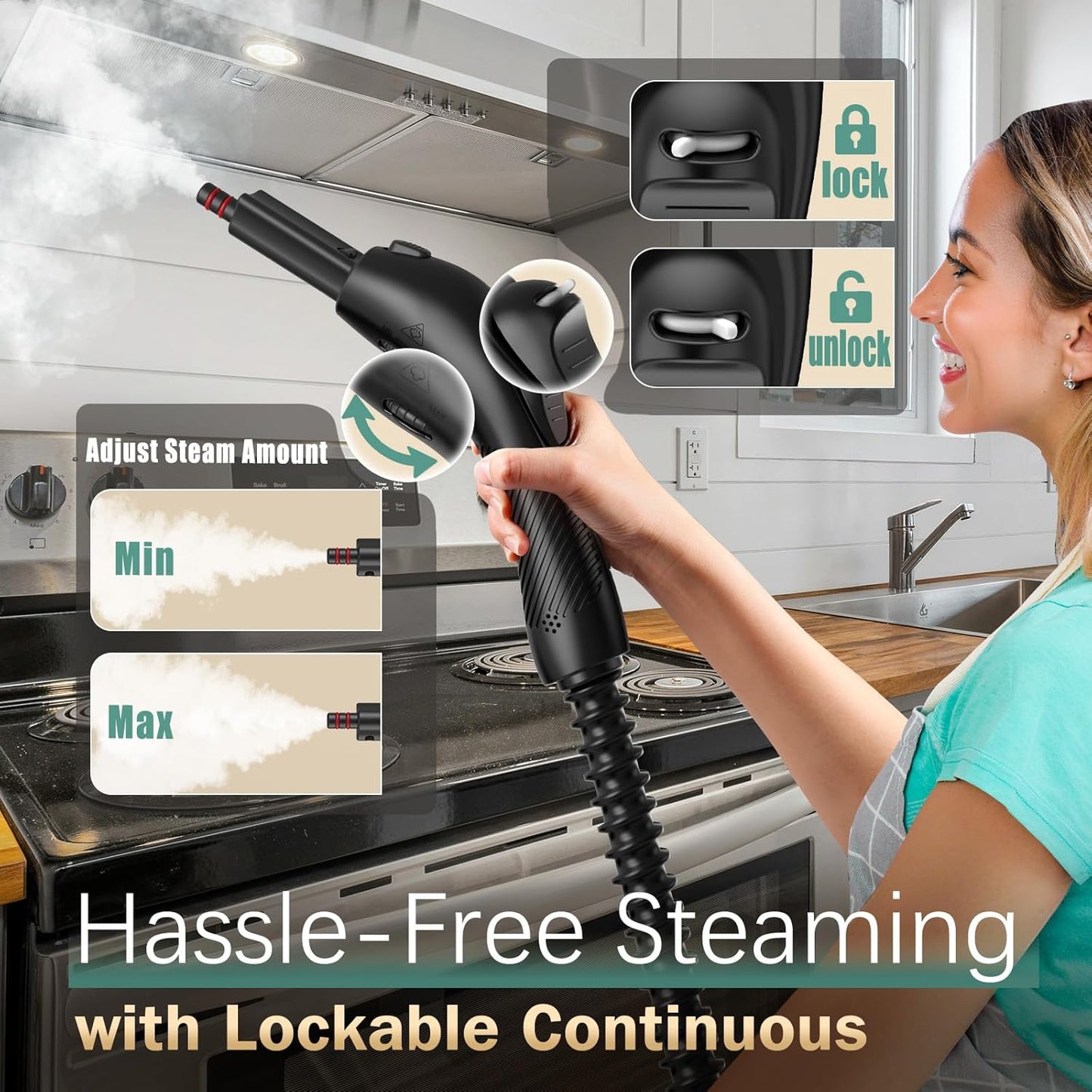 MultiSteam Go - Multipurpose Steam Cleaner