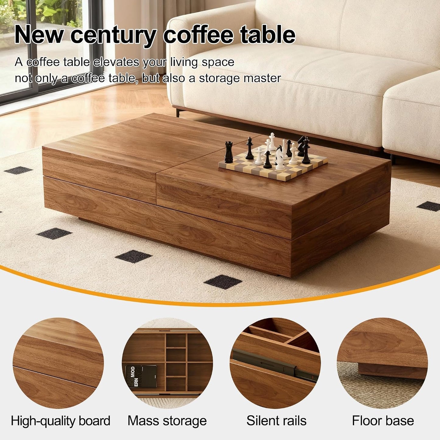 Nesto Extendable Coffee Table