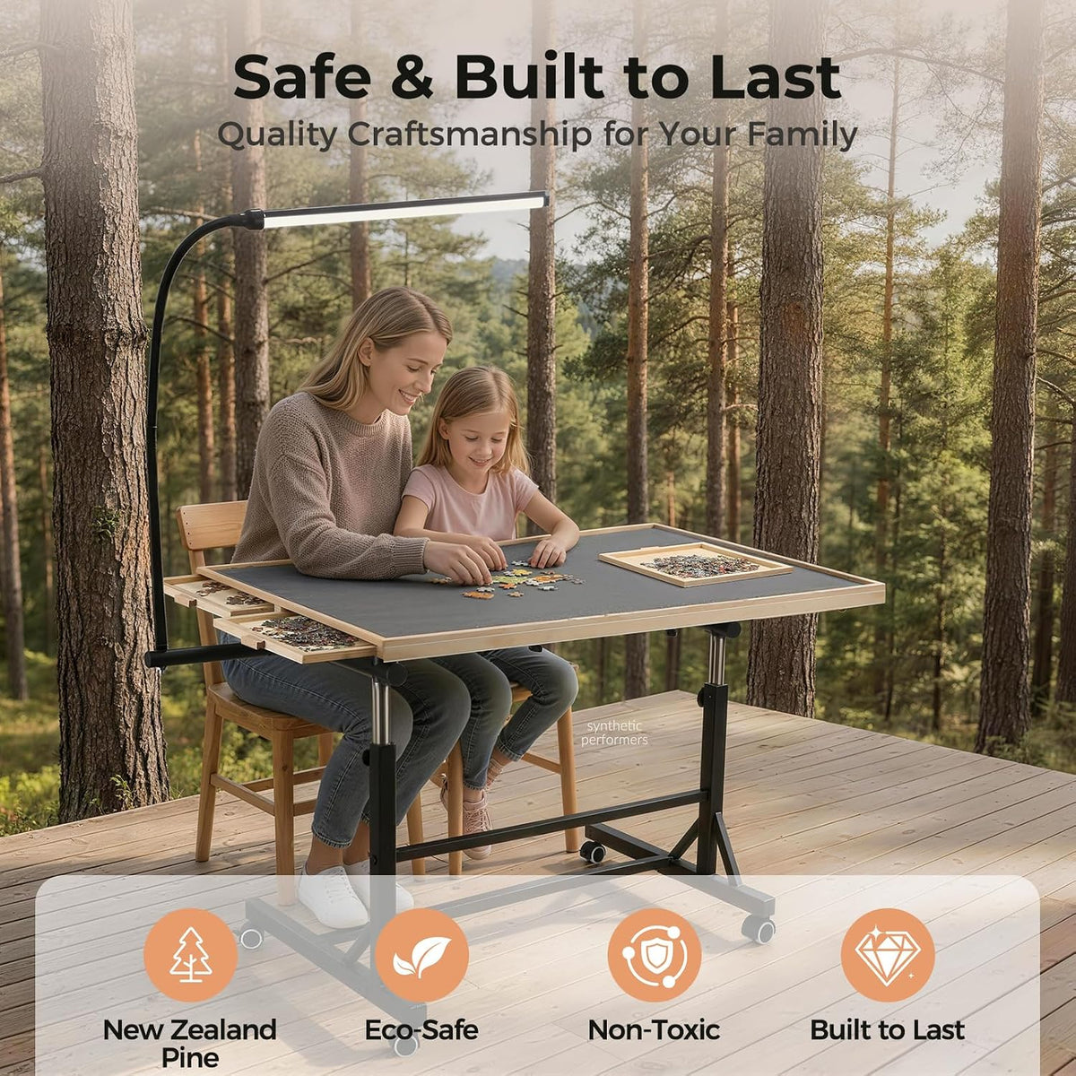 Puzzle Station LED Puzzle Table