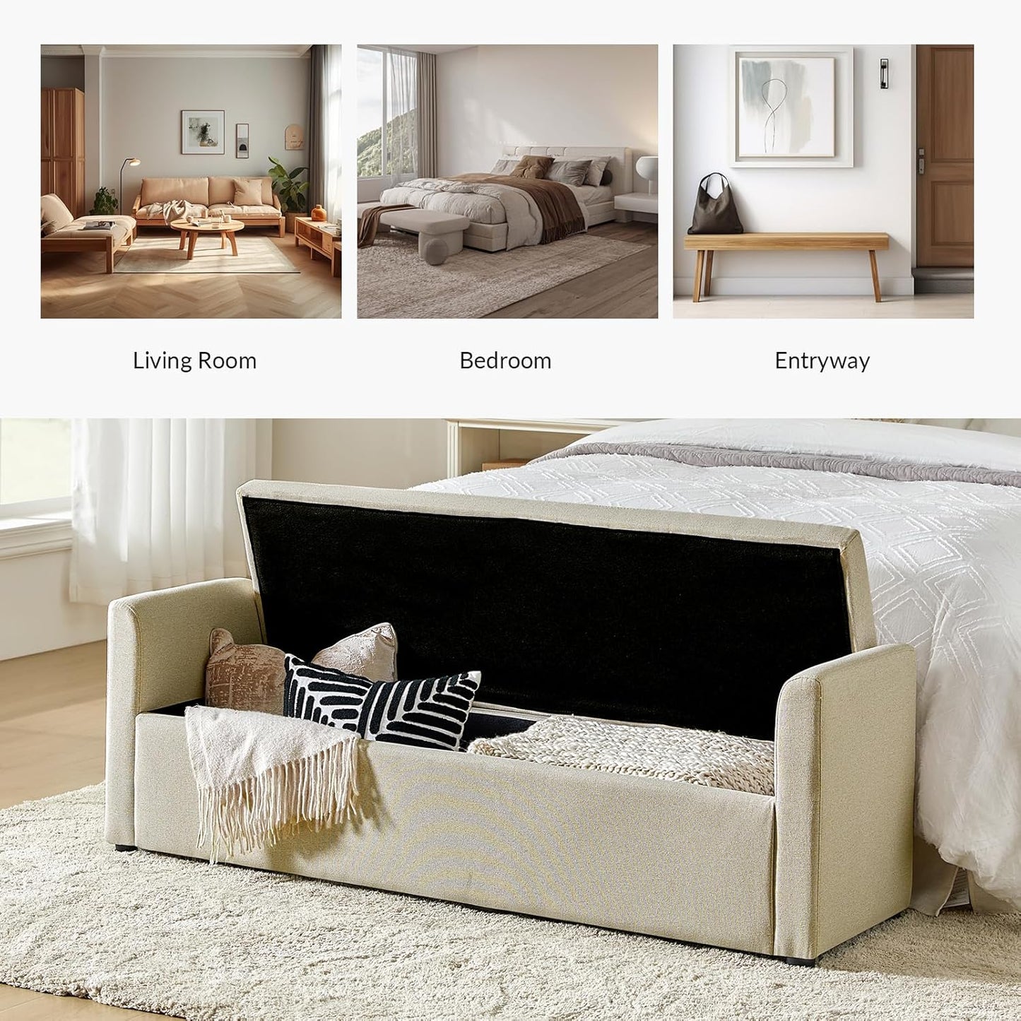 CasaLoom Storage Bench
