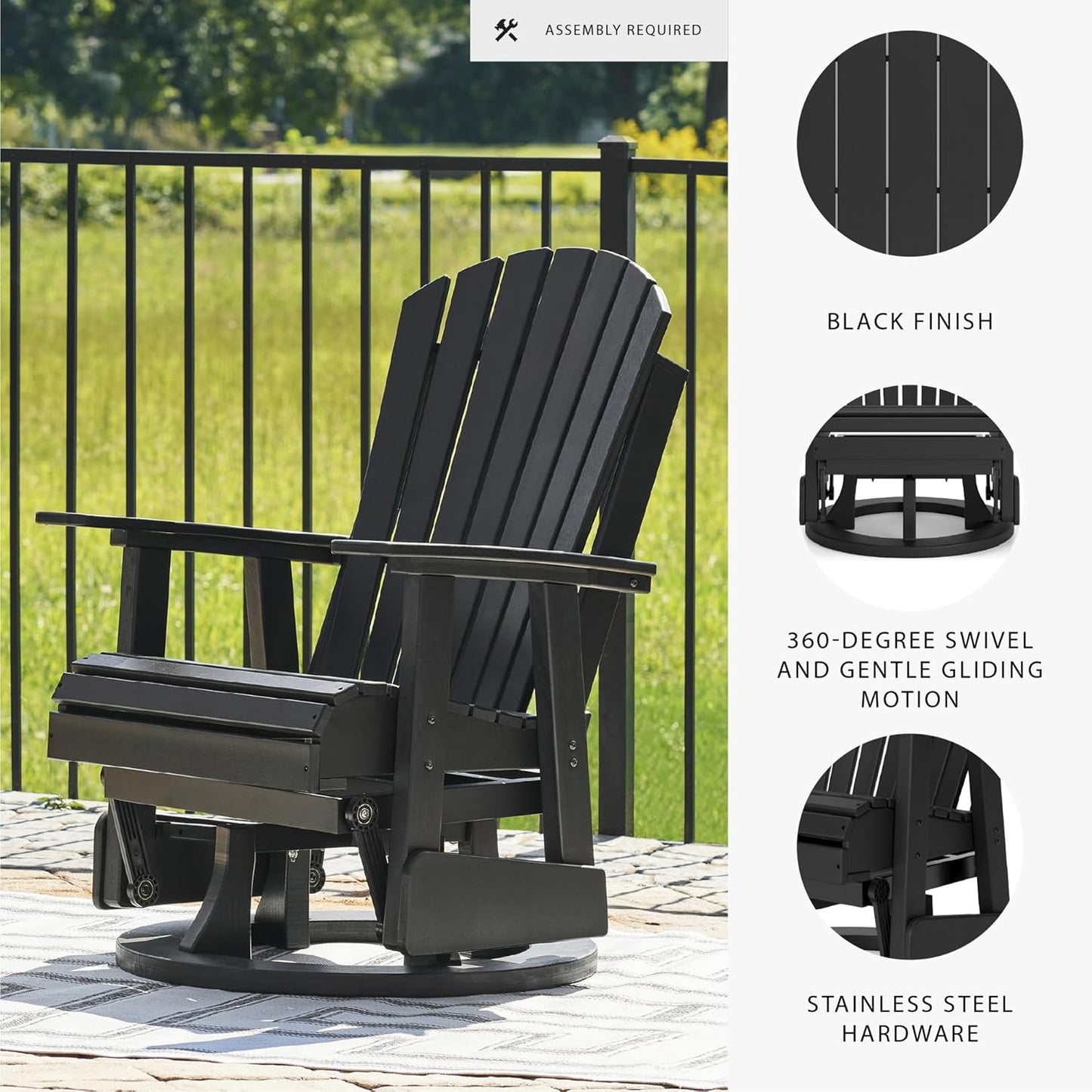 ZenGlide Modern Outdoor Chair