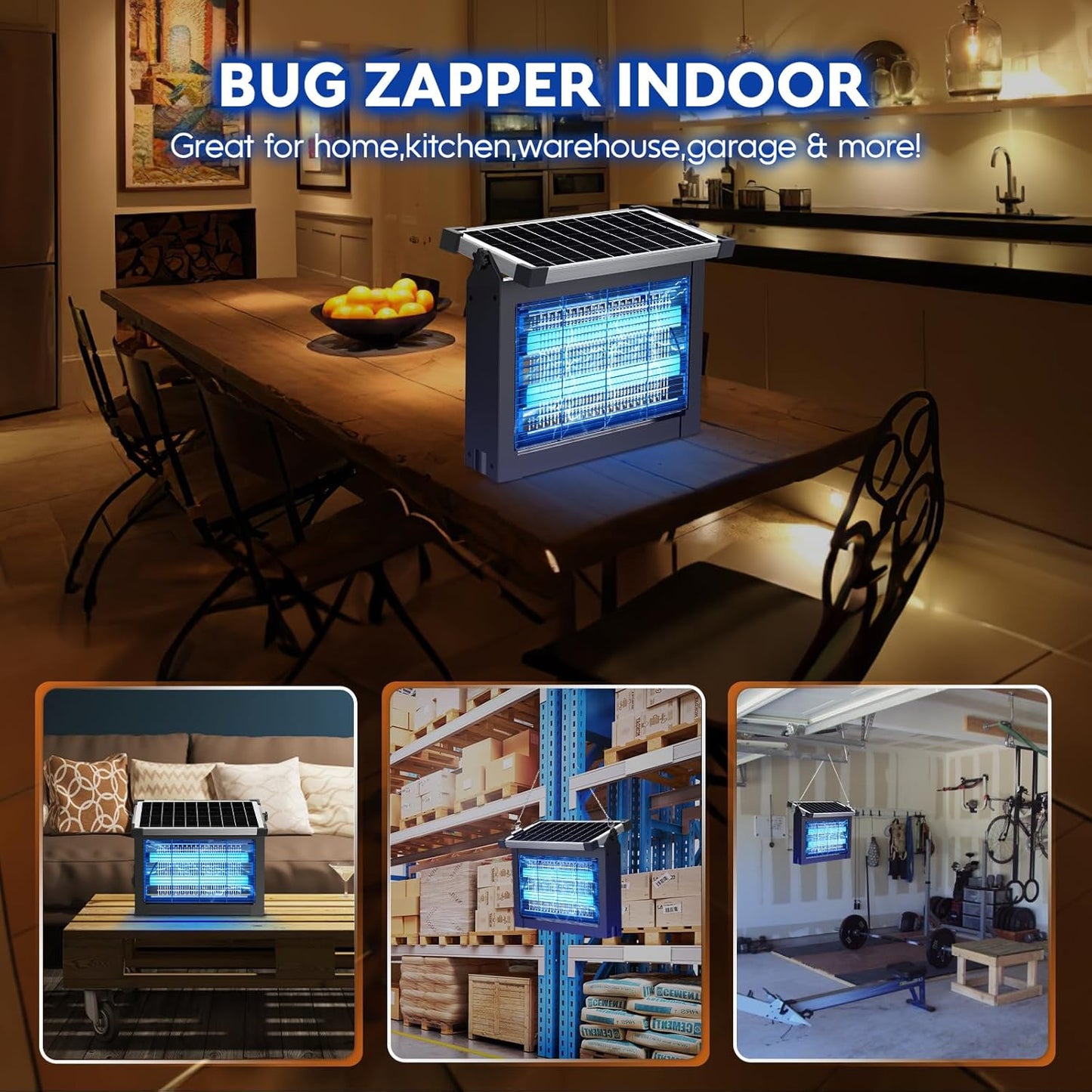BuzzShield Solar Bug Zapper