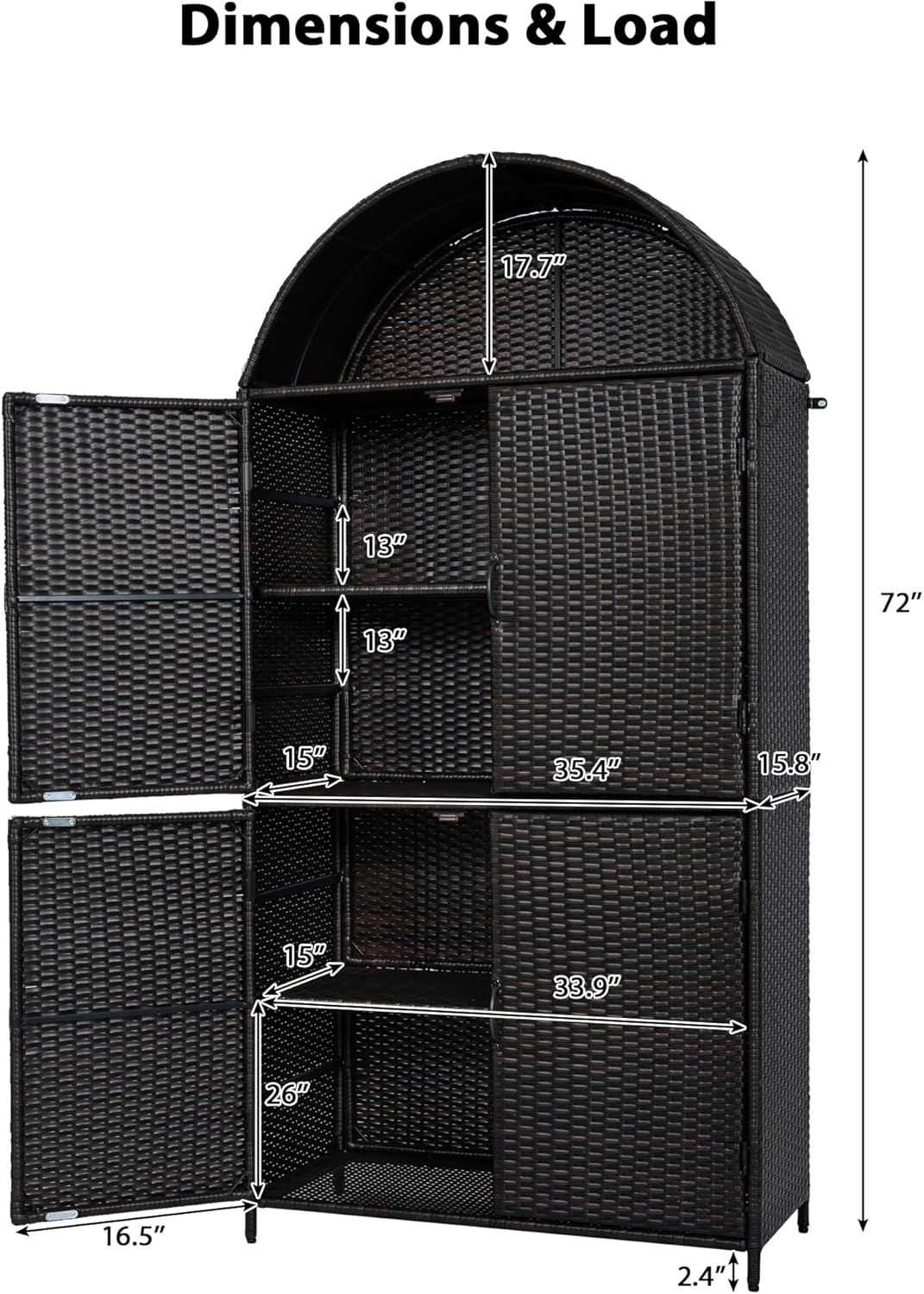 CasaCove Outdoor Cabinet