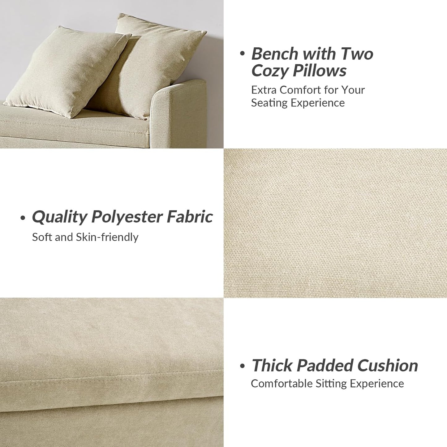 CasaLoom Storage Bench