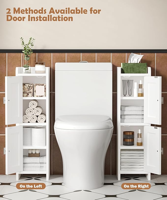 PureNest Bathroom Organizer Cabinet