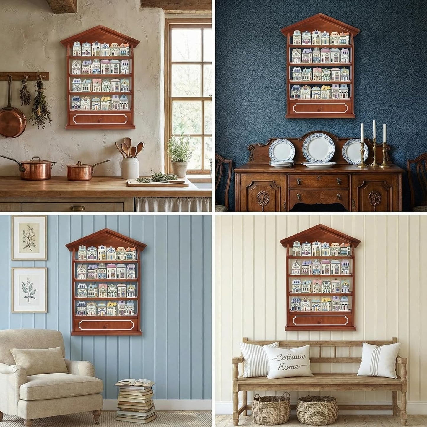 SpiceVillage Wall Storage Rack