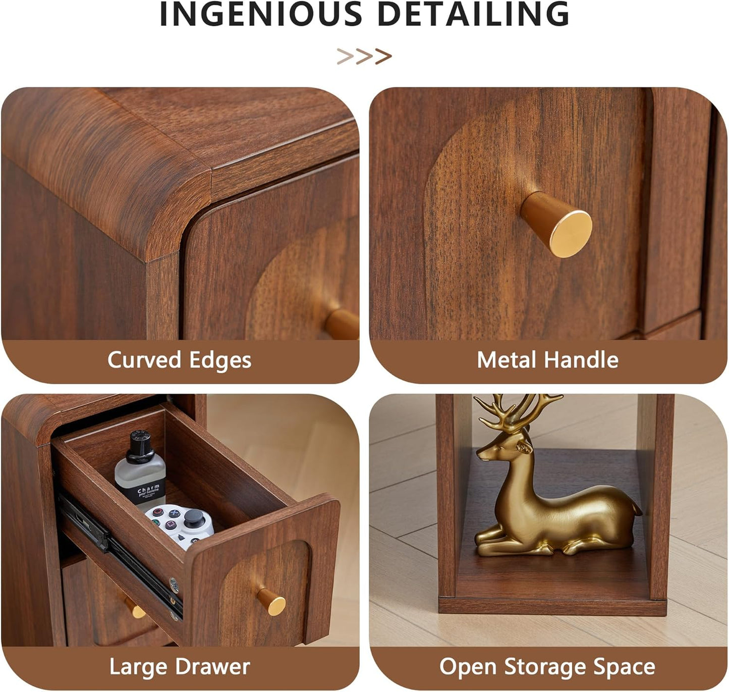 SlimNest Console Storage Table