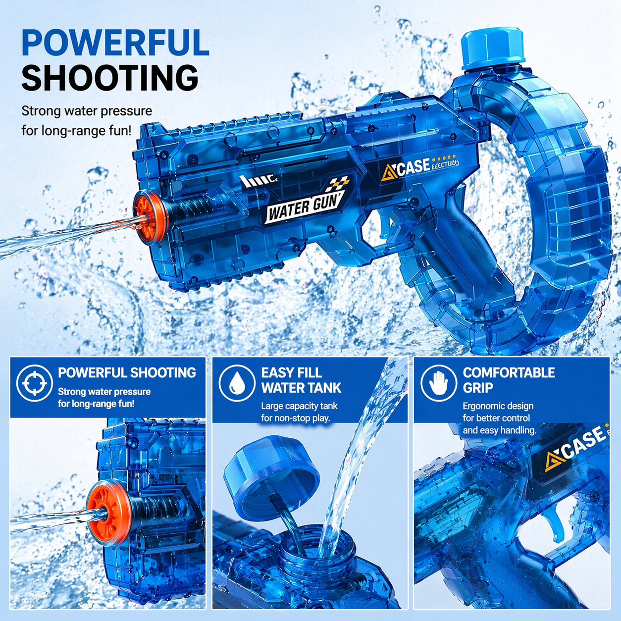 AquaStrike PowerCase Blaster [2 Sets]