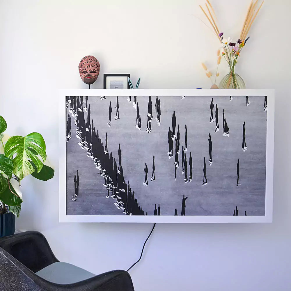 DropTop Duo 24 Wall-Fold Desk