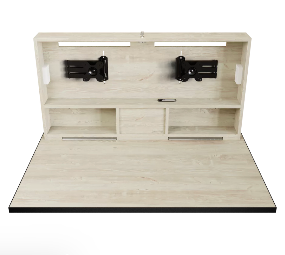 DropTop Duo 24 Wall-Fold Desk