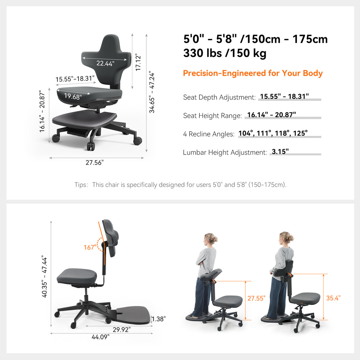 Apex Lean Home Office Chair