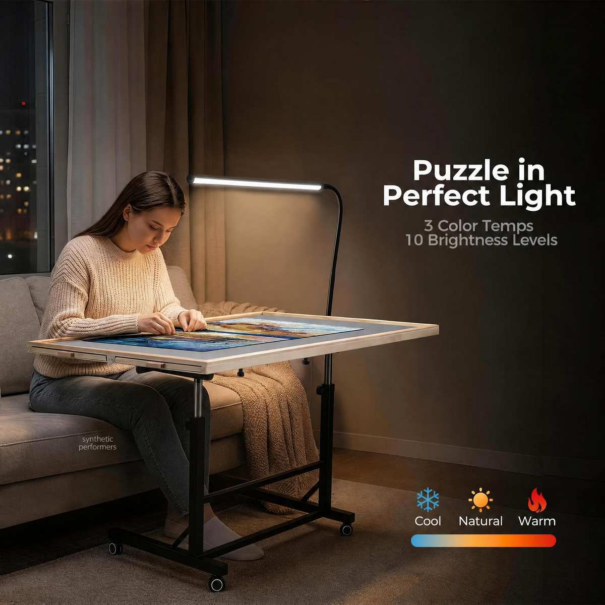 Puzzle Station LED Puzzle Table