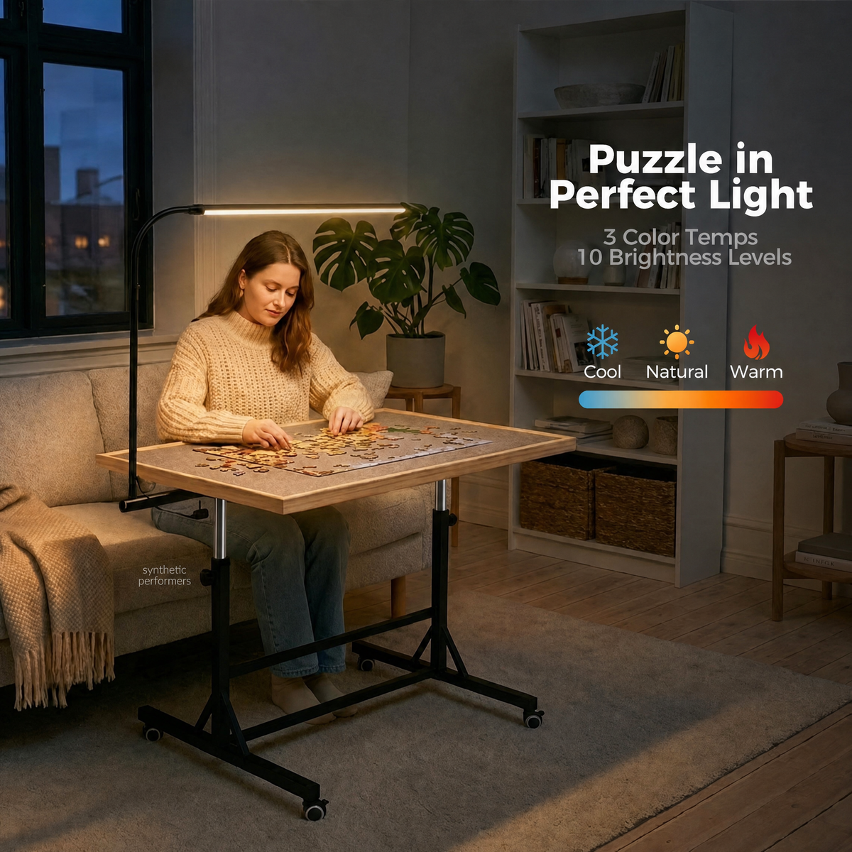Puzzle Station LED Puzzle Table