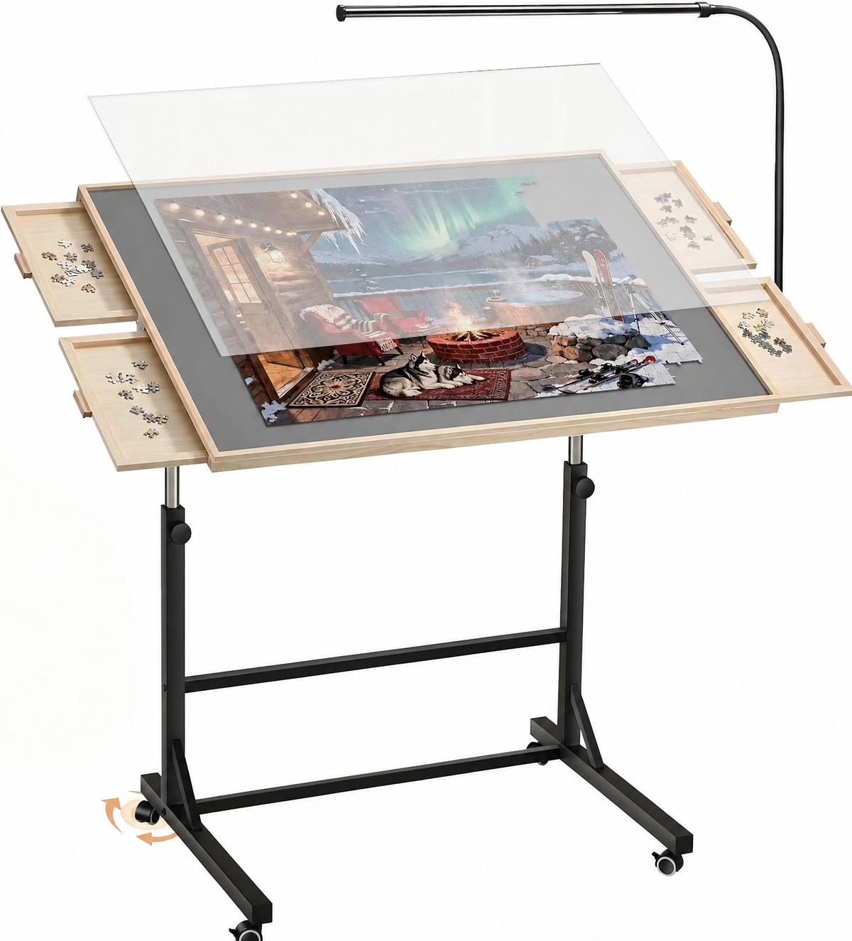 Puzzle Station LED Puzzle Table