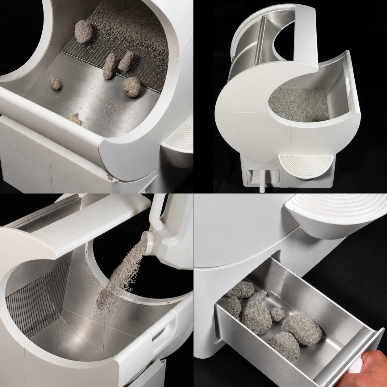 FreshPaw Self-Cleaning Litter Box